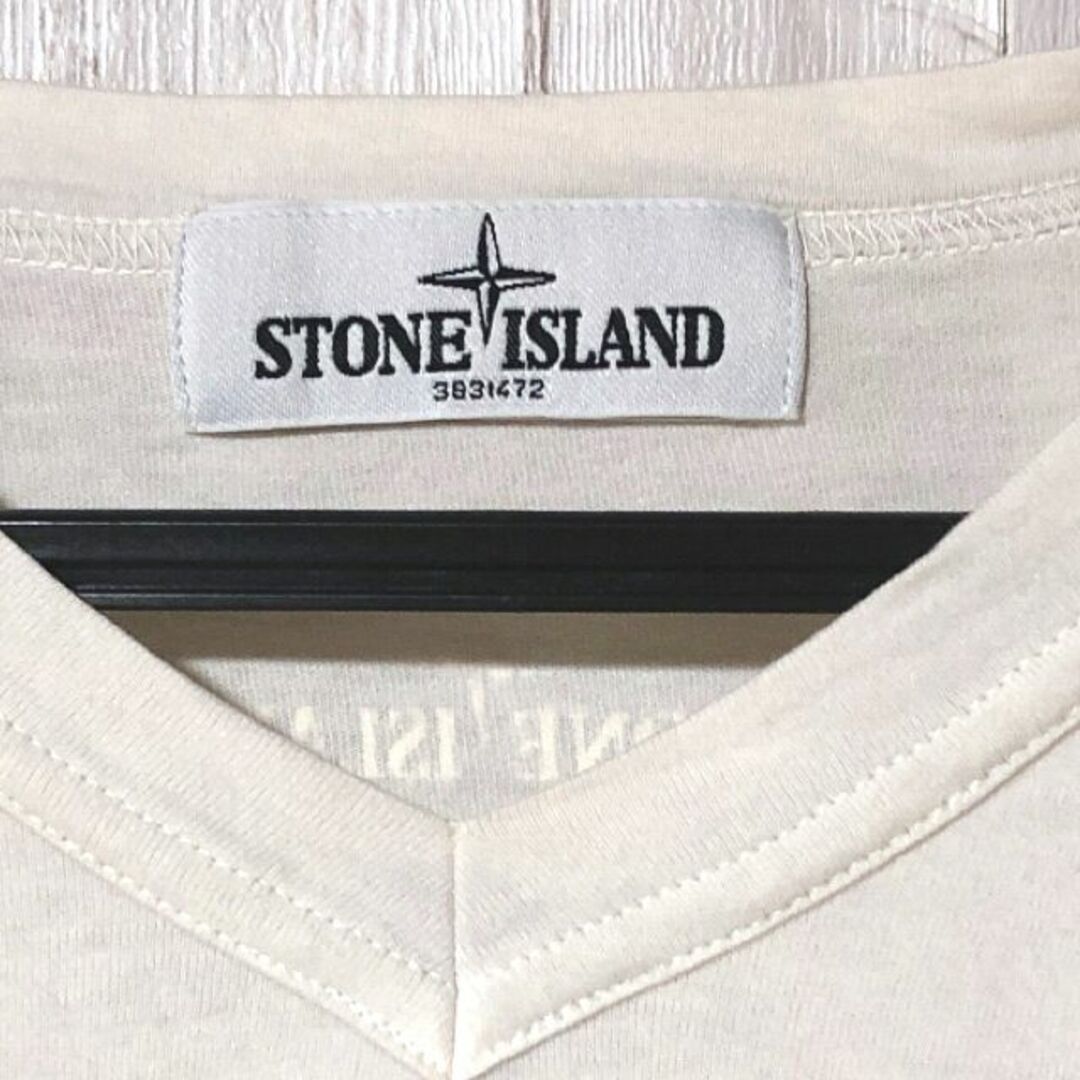 STONE ISLAND Vネック ポケット ロンT 2枚/ストーンアイランド 7