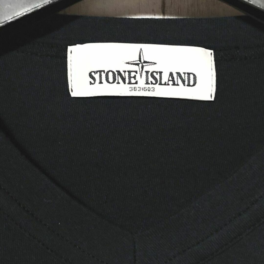 STONE ISLAND Vネック ポケット ロンT 2枚/ストーンアイランド 8