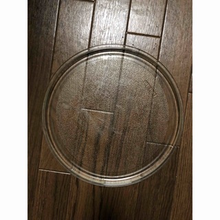 電子レンジ ターンテーブル 24.5㎝ ガラス円形回転耐熱皿(その他)