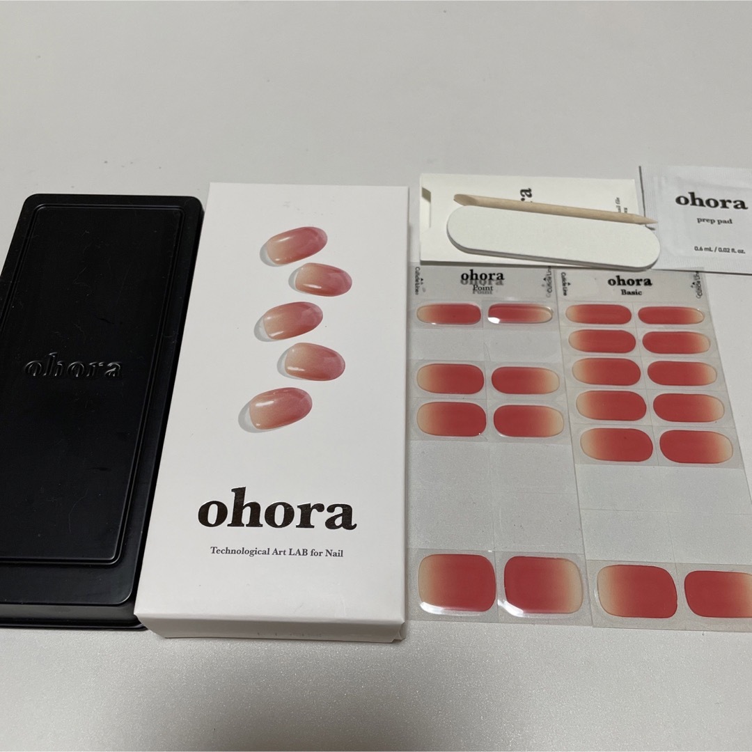 ohora(オホーラ)のオホーラ　ohora  セミキュアジェルネイルシール コスメ/美容のネイル(ネイル用品)の商品写真