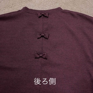 クチュールブローチ(Couture Brooch)のクチュールブローチ　レディース　半袖　トップス　ブラウス　Tシャツ(シャツ/ブラウス(半袖/袖なし))