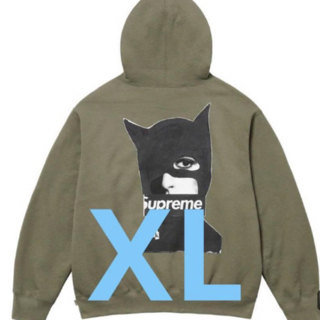 Supreme Catwoman Hooded Sweatshirt ネイビーL