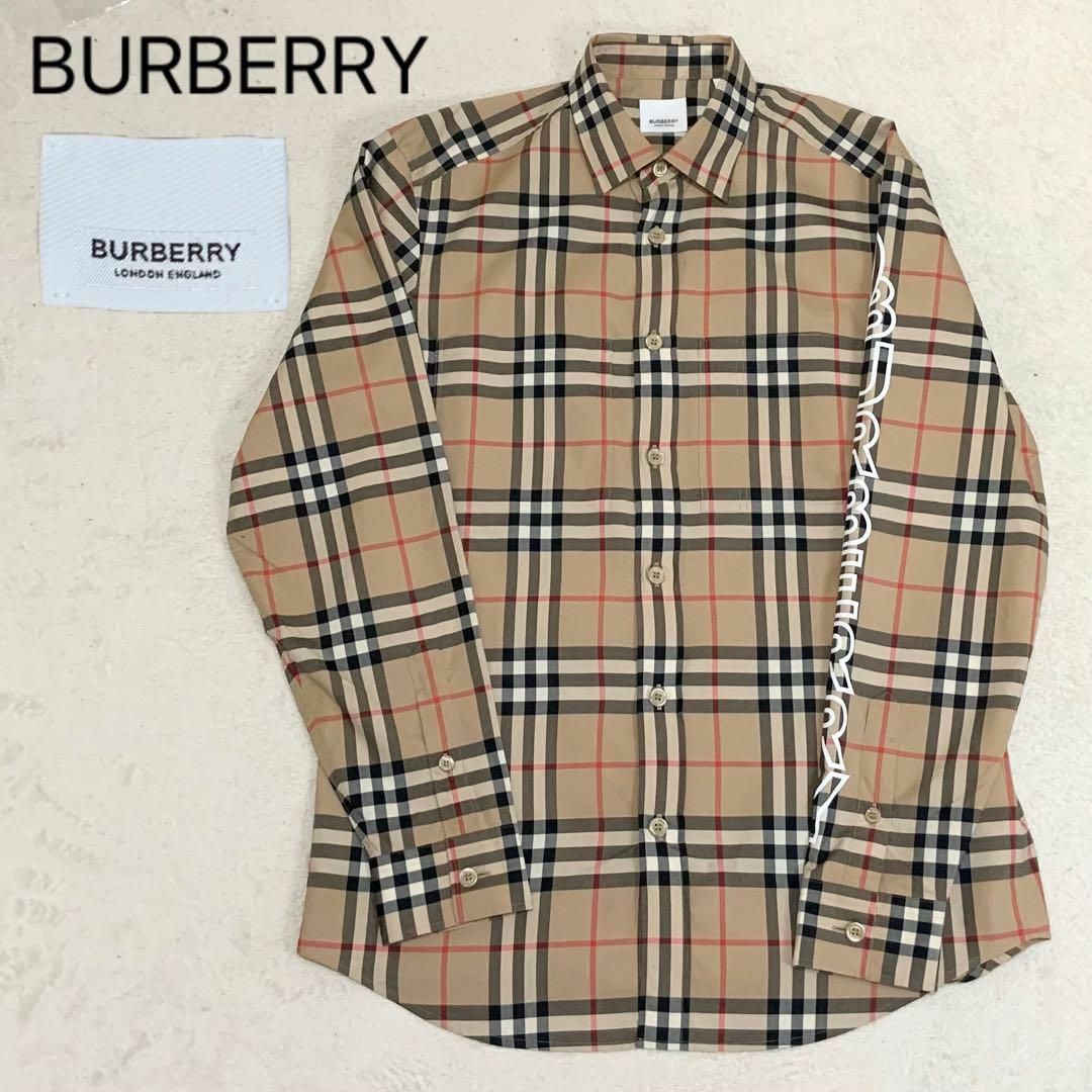 バーバリー Burberry タグ付き ノバチェクポロシャツ-