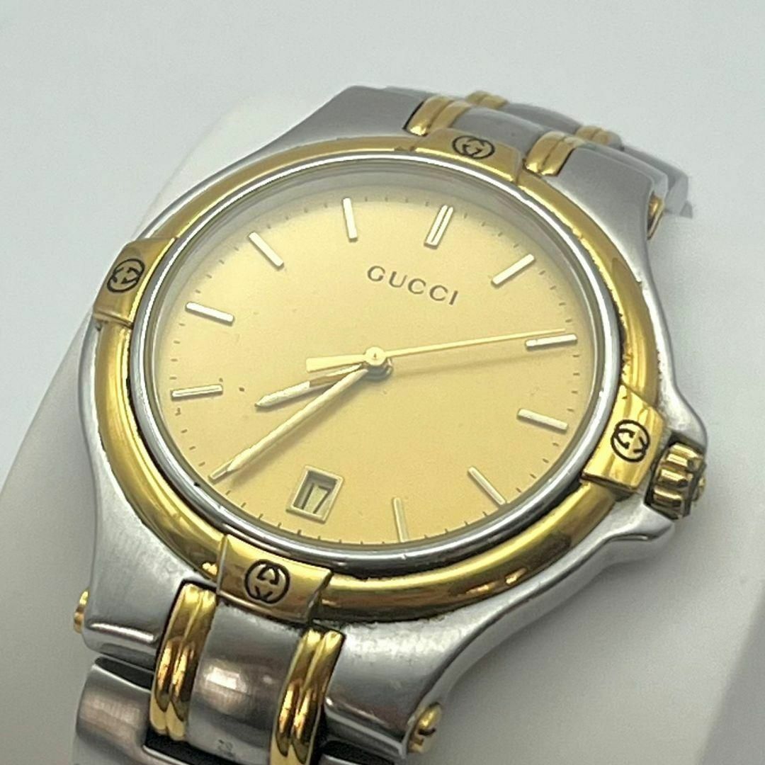 GUCCI（グッチ） 9040M クオーツ 腕時計 シルバー-
