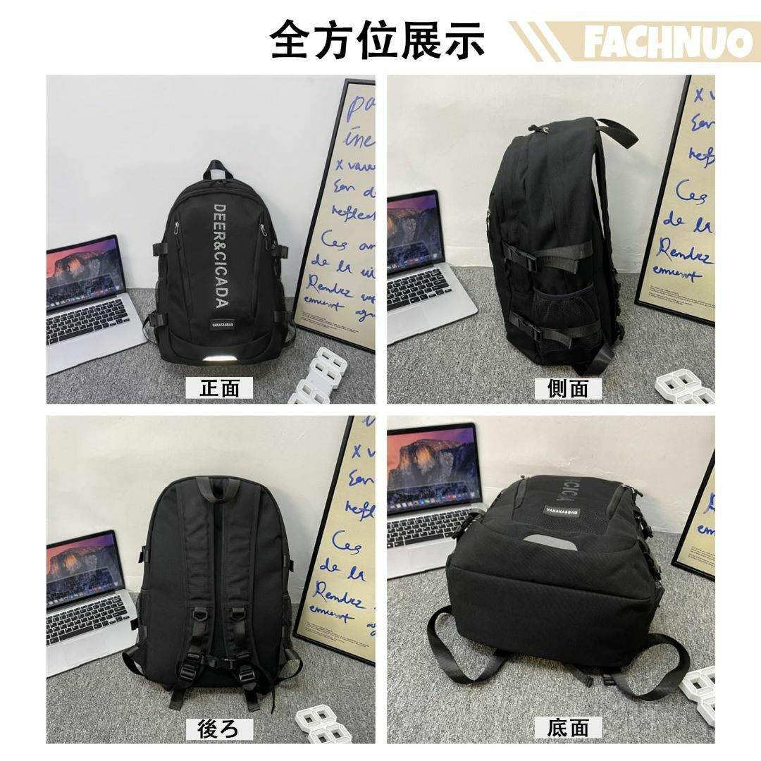 【色: ピンク】FACHNUO TOOL リュック レディース 大容量 通勤通学 6