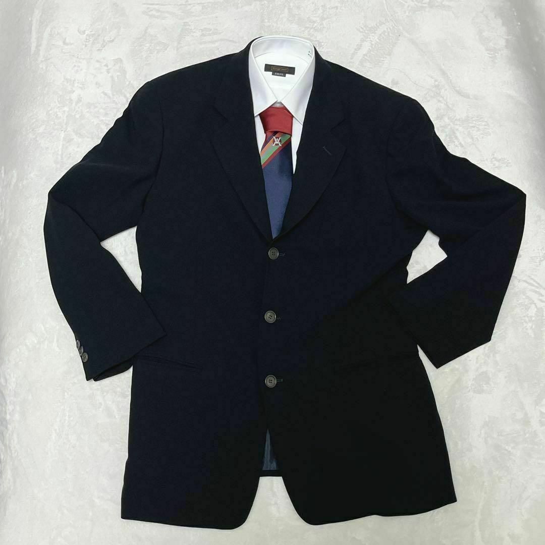 ジョルジオアルマーニ　黒タグ　ウールジャケット　サイズ46　美品
