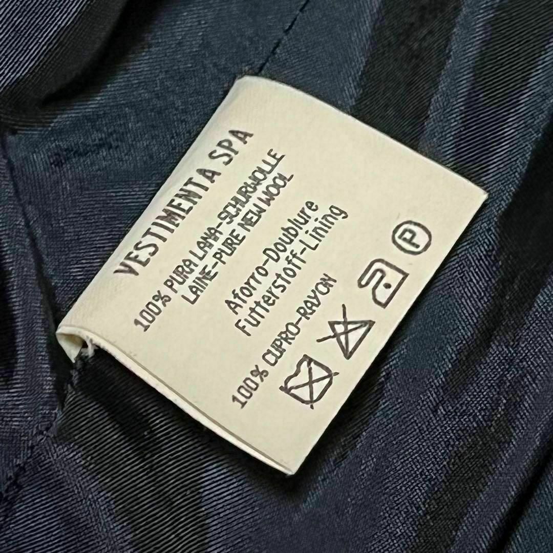 Giorgio Armani(ジョルジオアルマーニ)の【大人気黒タグ】ジョルジオアルマーニ　 スーツ　セットアップ ウール　Mサイズ メンズのスーツ(セットアップ)の商品写真