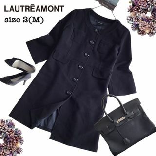 ロートレアモン(LAUTREAMONT)の【used】【2/M】ロートレアモン ワンピース 紺(ひざ丈ワンピース)