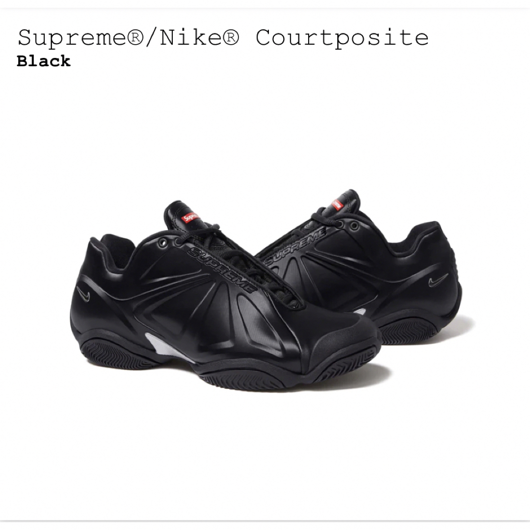 Supreme Nike Courtposite us8 26.0cm