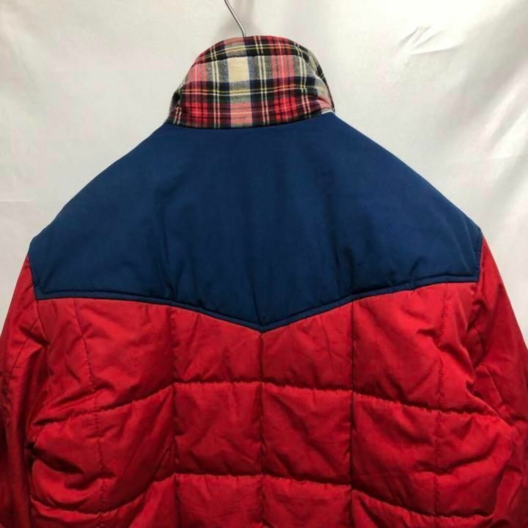 WOOLRICH(ウールリッチ)の80s WOOLRICH ウールリッチ 中綿 チェック ダウン ジャケット メンズのジャケット/アウター(ダウンジャケット)の商品写真