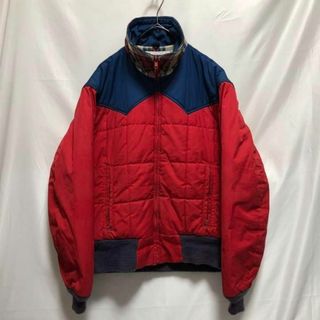 ウールリッチ(WOOLRICH)の80s WOOLRICH ウールリッチ 中綿 チェック ダウン ジャケット(ダウンジャケット)