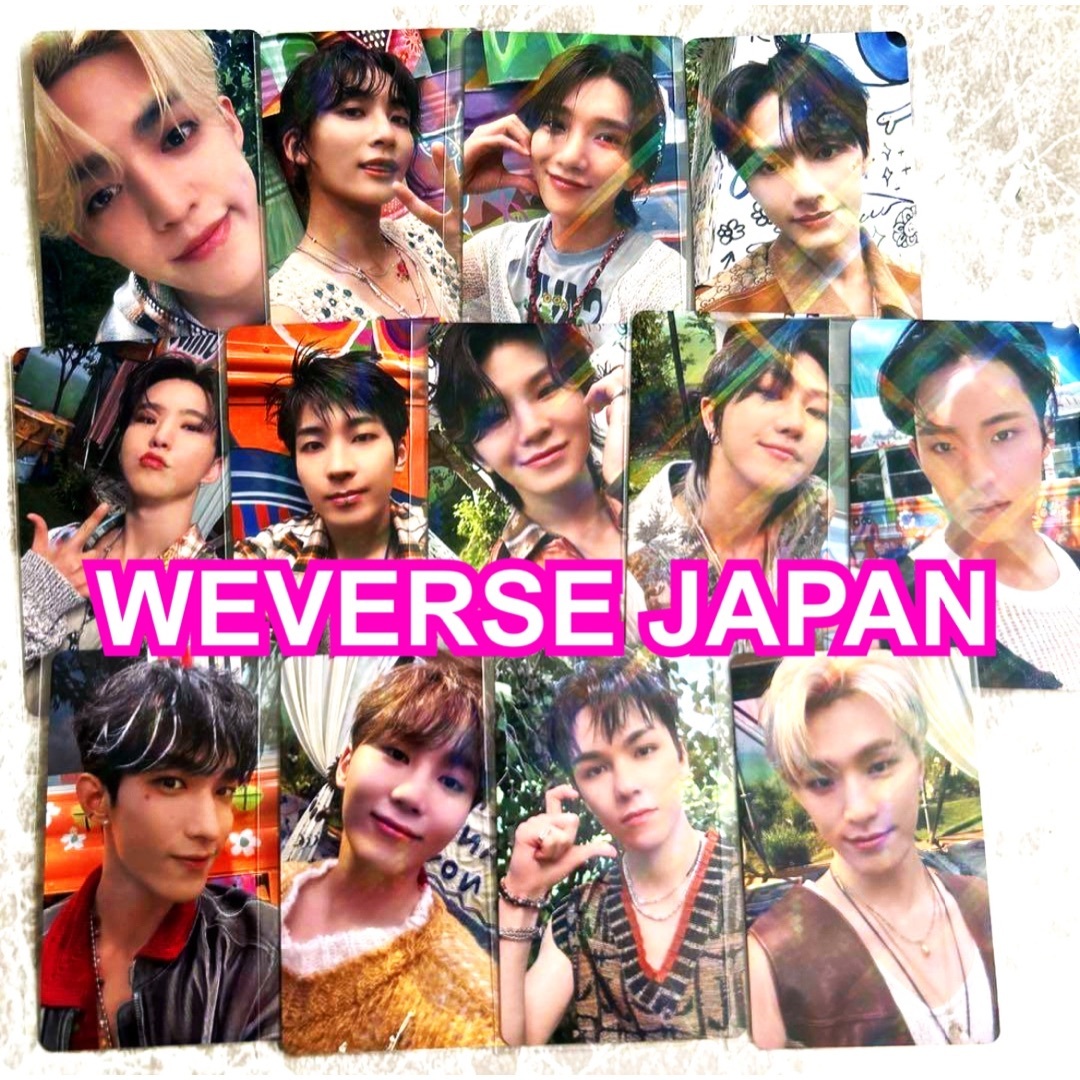 SEVENTEENTH  HEAVEN  weverse 特典 コンプリート