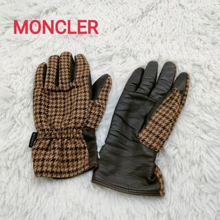 ☆MONCLER☆ロゴバッチ カシミア 手袋