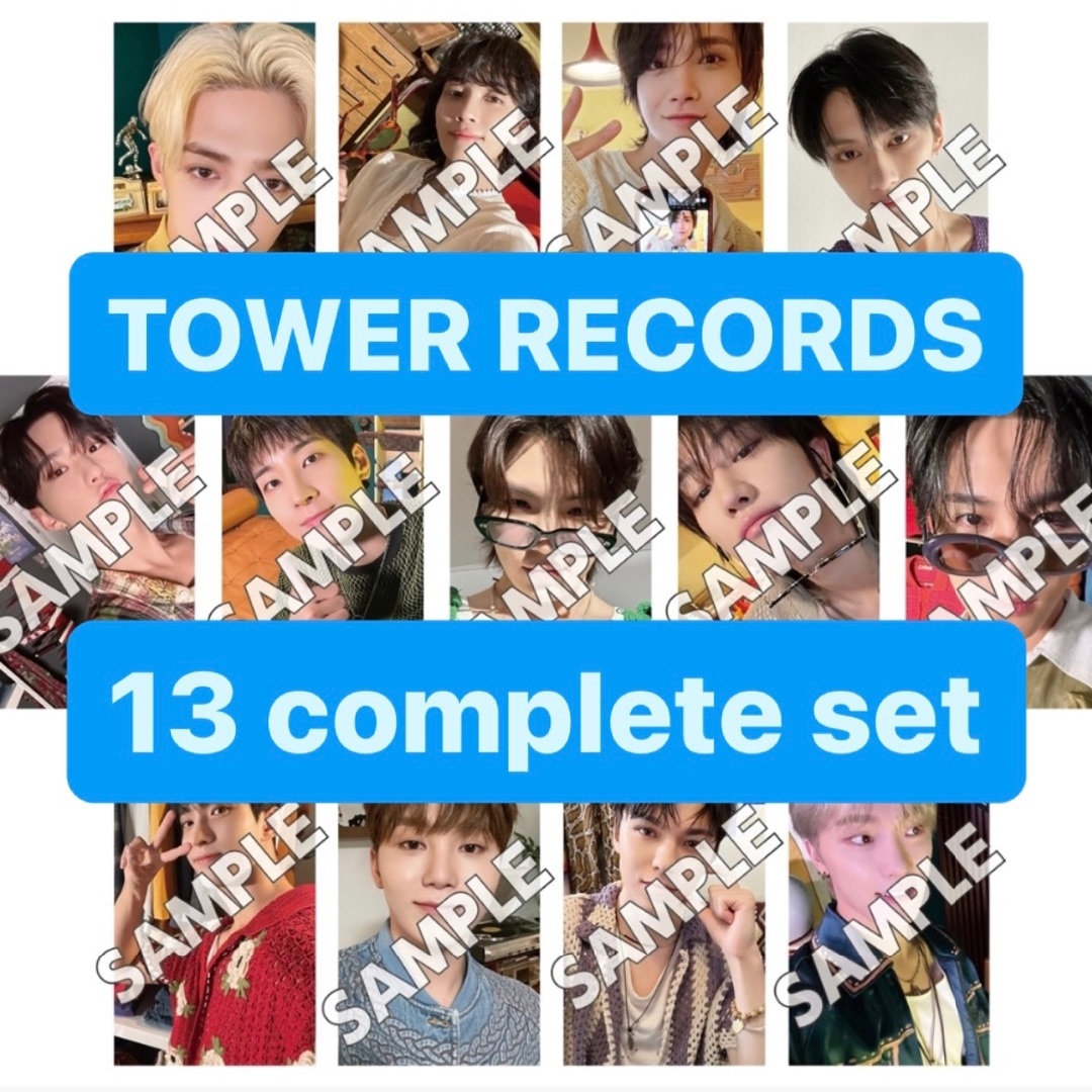 SEVENTEEN HEAVEN CARATver タワレコ　 13種コンプ