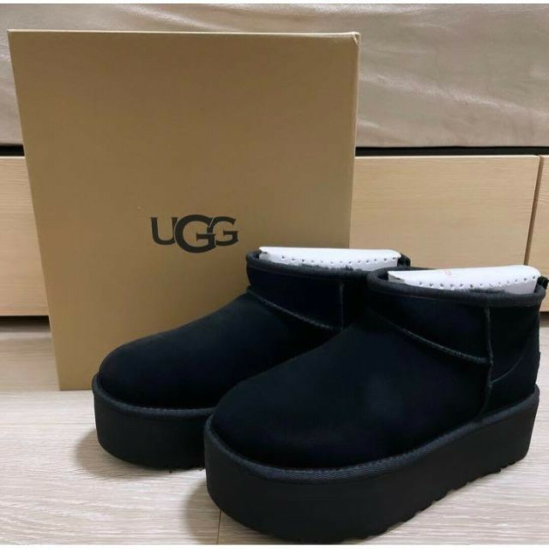 UGG 厚底 クラシック ウルトラ ミニ プラットフォーム-