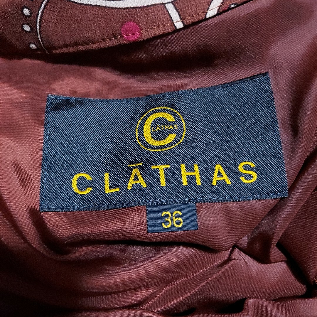 CLATHAS(クレイサス)の新品　未使用　ワンピース　クレイサス レディースのワンピース(ひざ丈ワンピース)の商品写真