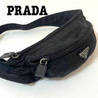 元値8万 美品 PRADA 三角ロゴ ナイロンバッグ ボディバッグ ポーチ-