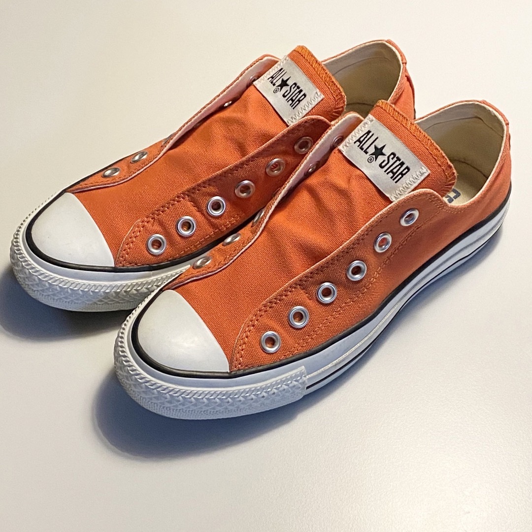 ALL STAR（CONVERSE）(オールスター)のCONVERSE コンバース ALL STAR スリッポン オレンジ24cm レディースの靴/シューズ(スニーカー)の商品写真