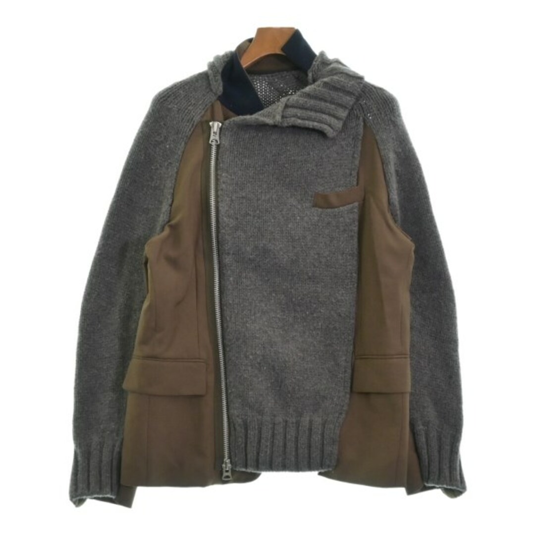 sacai(サカイ)のsacai サカイ ブルゾン（その他） 1(S位) グレー 【古着】【中古】 メンズのジャケット/アウター(その他)の商品写真