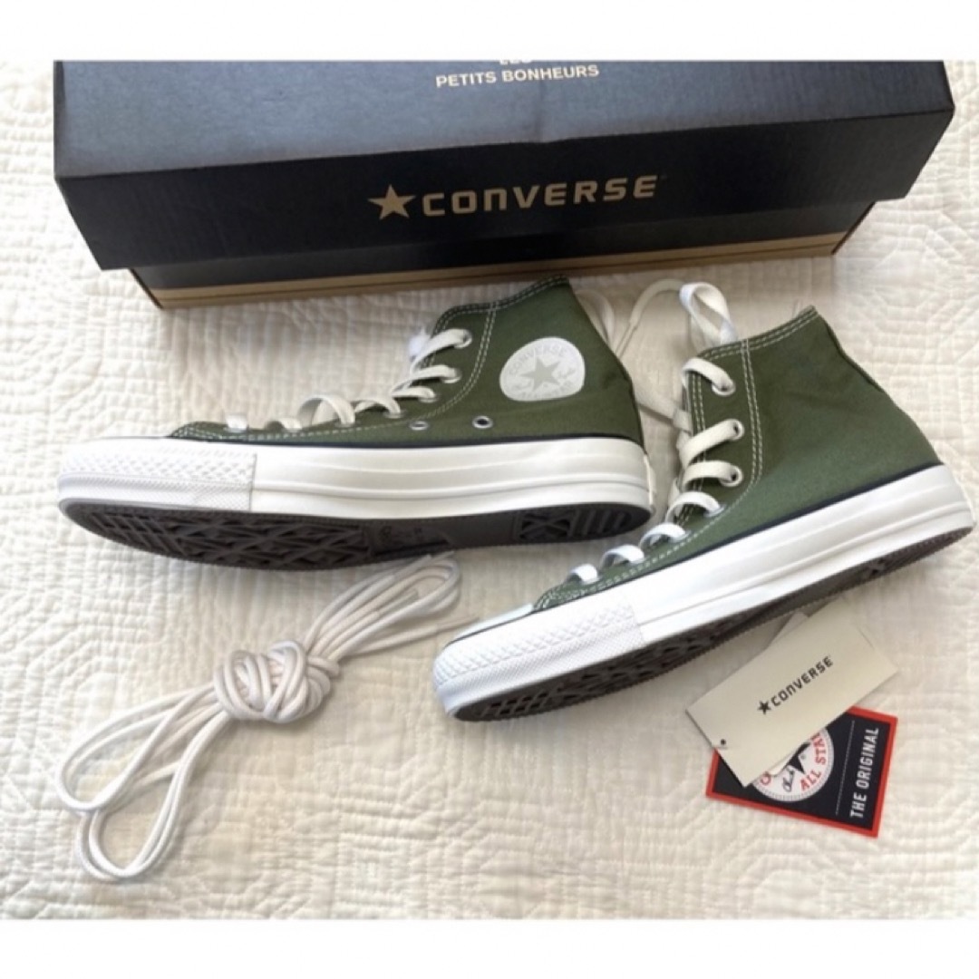 CONVERSE(コンバース)の未使用コンバースオールスターハイカットスニーカー23cmメゾンドリーファーコラボ レディースの靴/シューズ(スニーカー)の商品写真