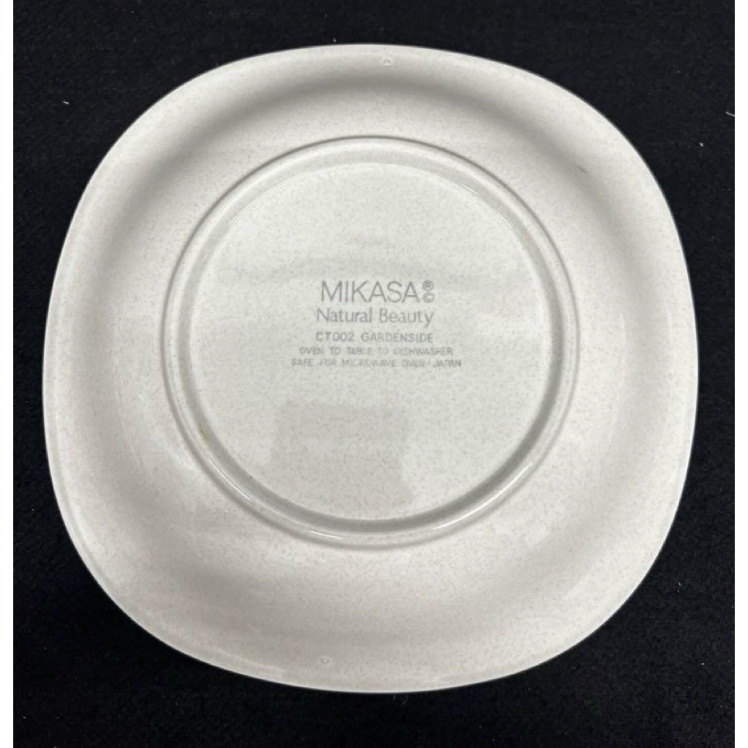 MIKASA(ミカサ)のMIKASA  ミカサ　洋皿　角皿　カレー皿　トースト皿　5枚　セット　花柄 インテリア/住まい/日用品のキッチン/食器(食器)の商品写真