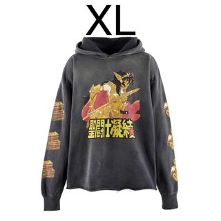 ☆XL☆新品未使用☆セントマイケル CLOT コラボ フーディ 黒☆23AW☆(パーカー)