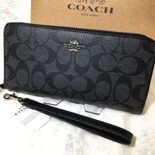 COACH - 093 コーチ 長財布 緑 新作 人気カラーの通販 by あーちゃん's