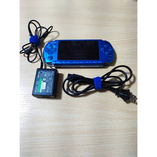 プレイステーションポータブル(PlayStation Portable)のPSP-3000 ジャンク ブルー(携帯用ゲーム機本体)