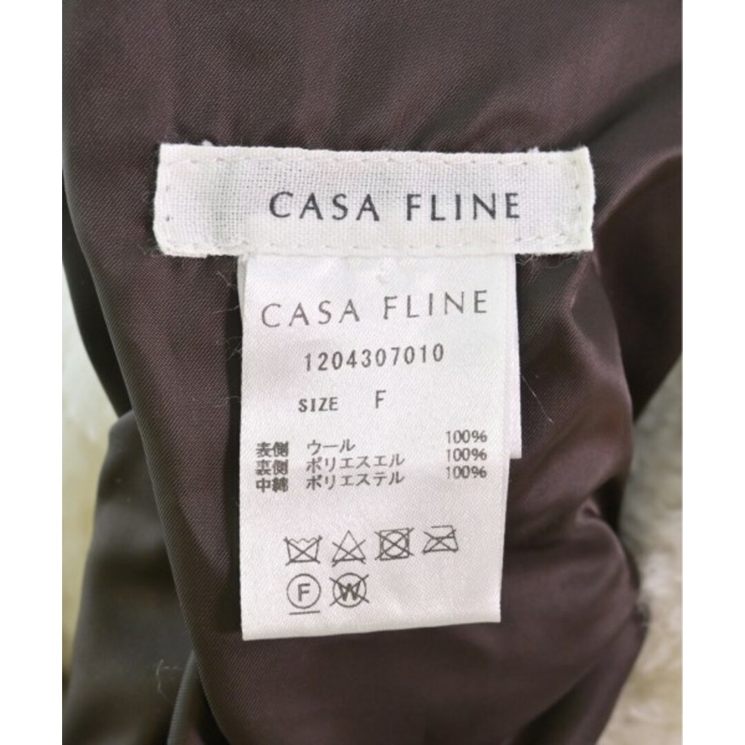 CASA FLINE(カーサフライン)のCASA FLINE カーサフライン ブルゾン F アイボリー 【古着】【中古】 レディースのジャケット/アウター(その他)の商品写真