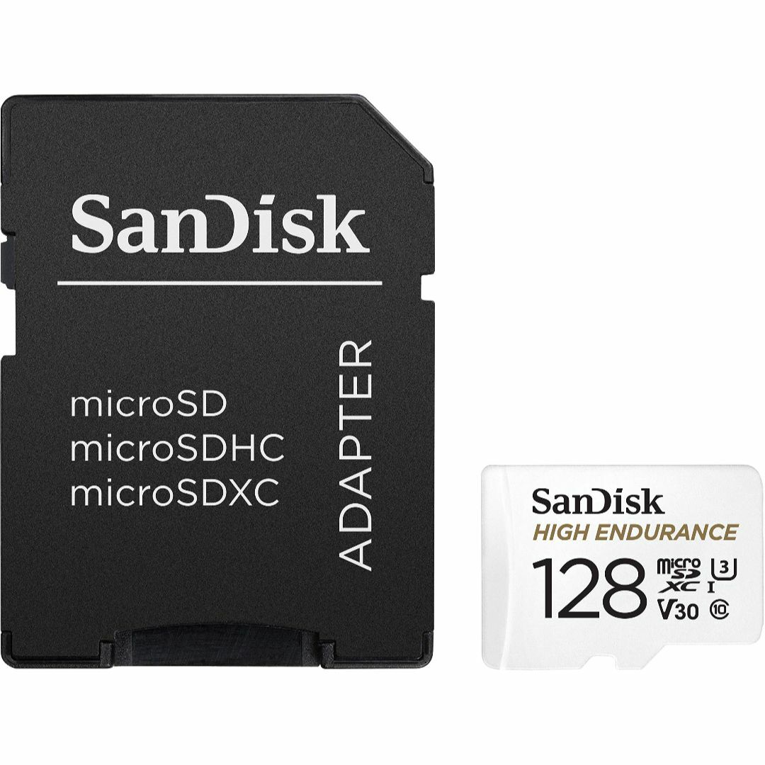 新品未開封  アクションカメラ用高耐久  microSDXCカード  128GB