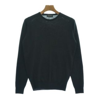 ジョンスメドレー(JOHN SMEDLEY)のJOHN SMEDLEY ジョンスメドレー ニット・セーター S 黒 【古着】【中古】(ニット/セーター)