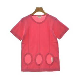 コムデギャルソン(COMME des GARCONS)のCOMME des GARCONS Tシャツ・カットソー M ピンク 【古着】【中古】(カットソー(半袖/袖なし))