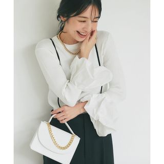 ラブティックボンボン(La boutique BonBon)のLa boutique BonBon お袖バルーンリブニット(ニット/セーター)