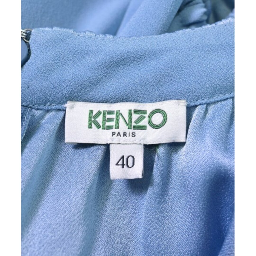 KENZO ケンゾー ブラウス 40(M位) 水色 2