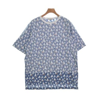 マルニ(Marni)のMARNI Tシャツ・カットソー 50(XL位) 青x白xオレンジ等(総柄) 【古着】【中古】(Tシャツ/カットソー(半袖/袖なし))