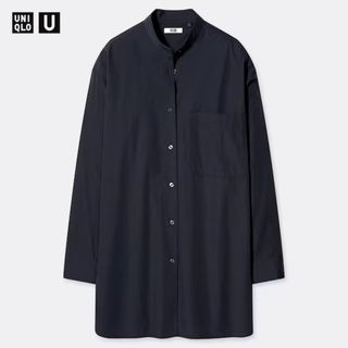 ユニクロ(UNIQLO)の美品 XL〜 ユニクロ ユー オーバーサイズ レディース シャツ 大きいサイズ(シャツ/ブラウス(長袖/七分))