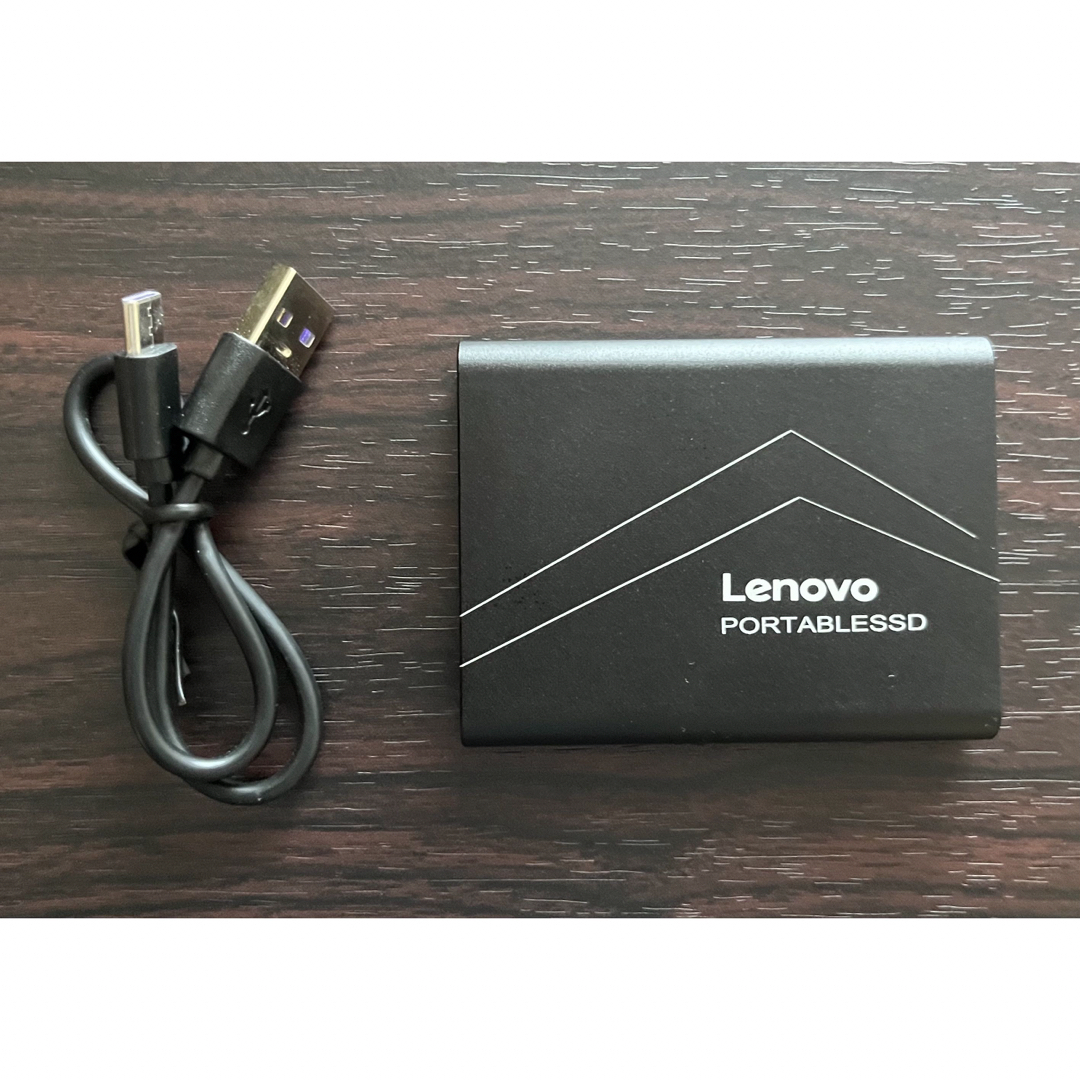 外付けSSD Lenovo製 2TB ブルー