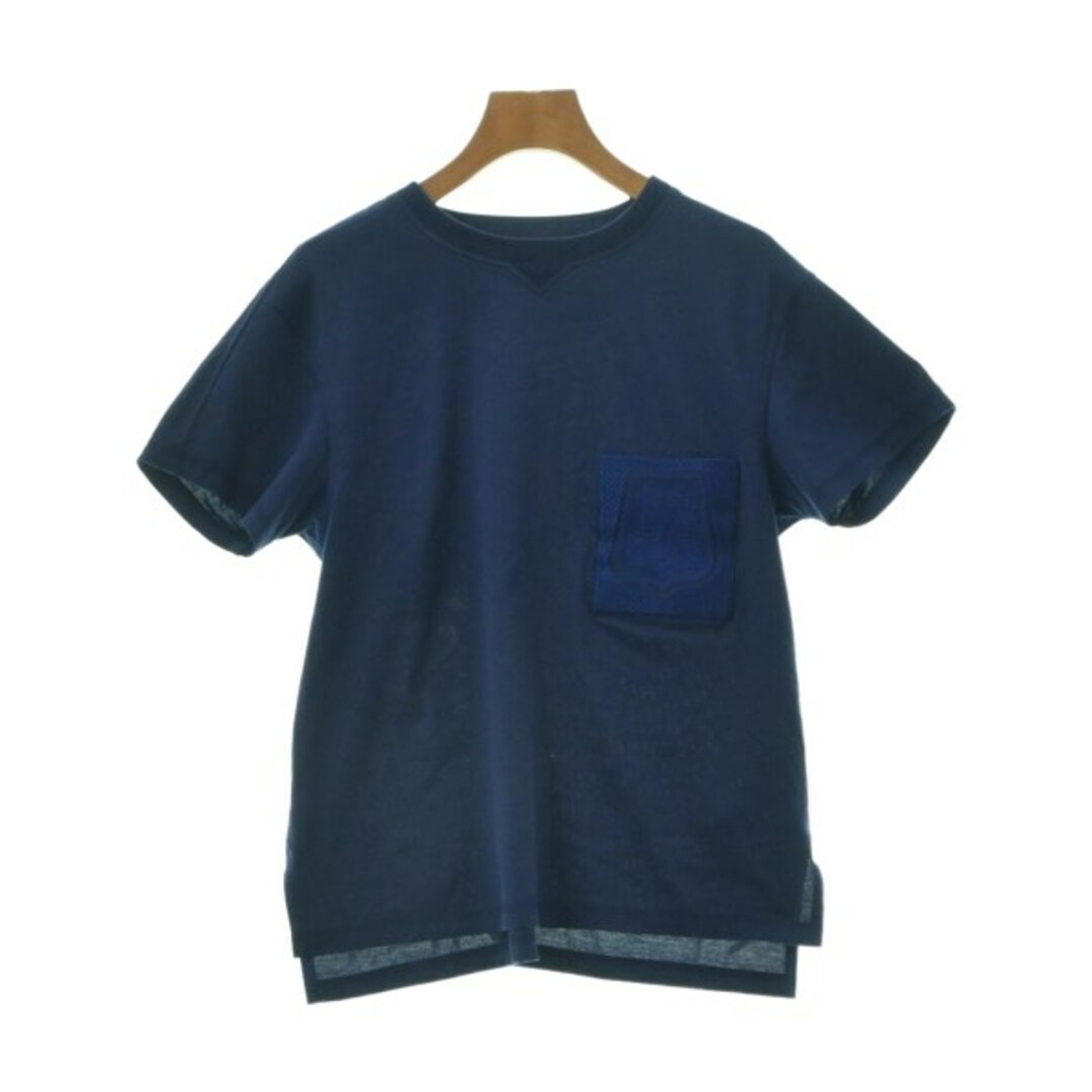 HERMES エルメス Tシャツ・カットソー 36(S位) 紺無しネック