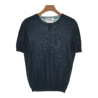 ジルサンダー(Jil Sander)のJIL SANDER ジルサンダー ニット・セーター 36(XS位) 濃紺 【古着】【中古】(ニット/セーター)