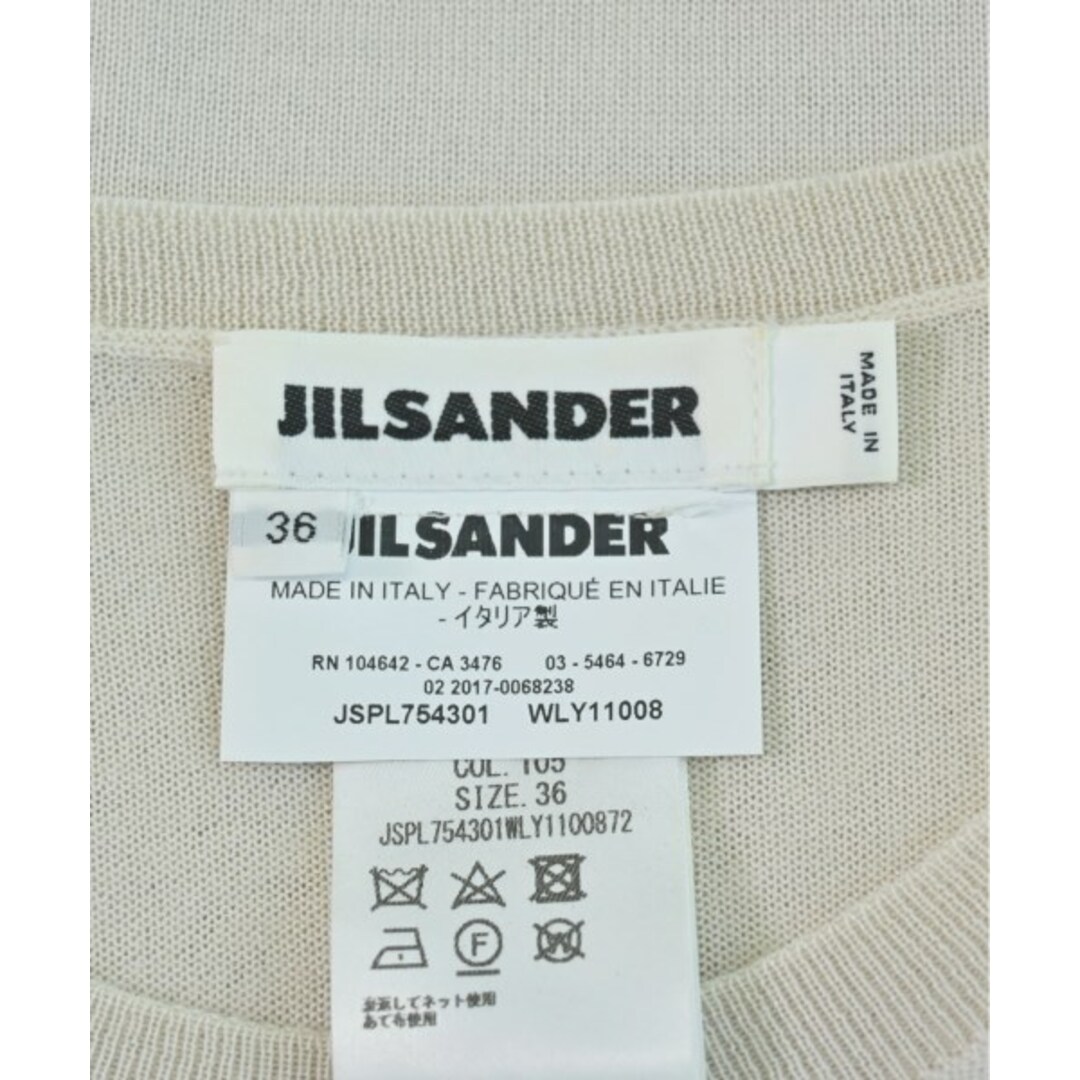 JIL SANDER ジルサンダー ニット・セーター 36(XS位) 白系