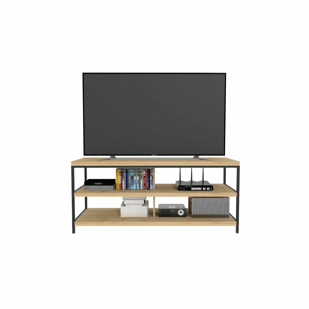 【色: オーク】テレビ台 24-47型推奨 幅110cm 奥行40cm 高さ45その他