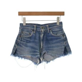 リーバイス(Levi's)のLEVI'S リーバイス ショートパンツ -(S位) インディゴ(デニム) 【古着】【中古】(ショートパンツ)