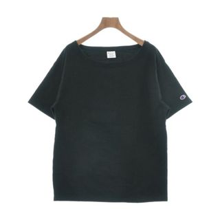 チャンピオン(Champion)のCHAMPION チャンピオン Tシャツ・カットソー M 黒 【古着】【中古】(カットソー(半袖/袖なし))