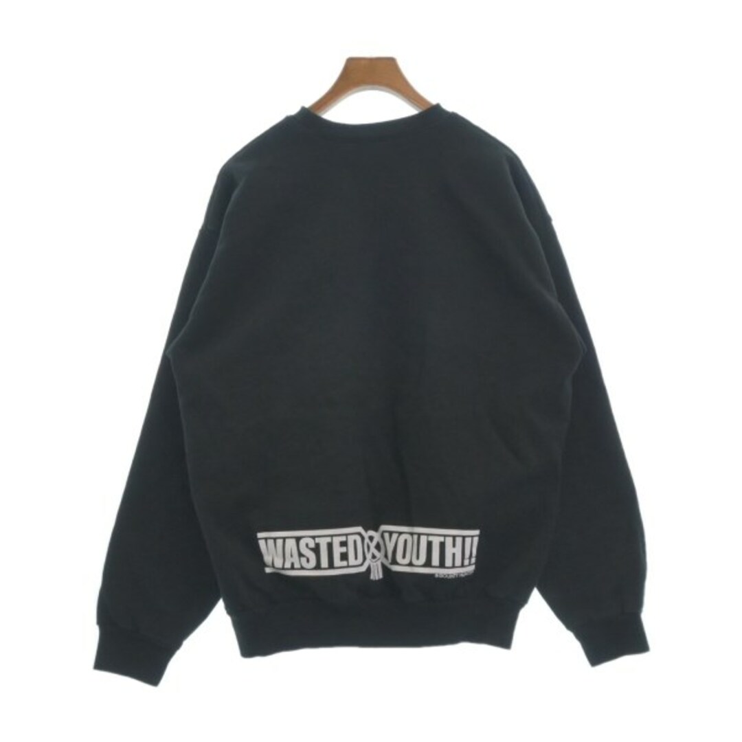 WASTED YOUTH ウェイステッドユース スウェット L 黒 【古着】-