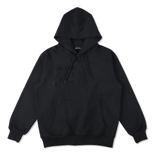 Supreme シュプリーム パーカー エンブレム 刺繍 スウェットパーカー Anti Hooded Sweatshirt 20AW ブラック 黒 M トップス プルオーバー 【メンズ】【美品】