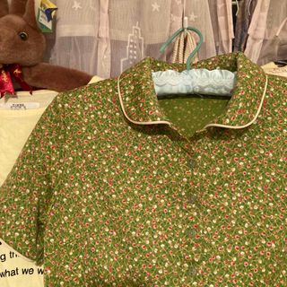 サンタモニカ(Santa Monica)のvintage polyester shirt(シャツ/ブラウス(半袖/袖なし))