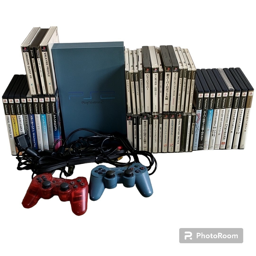 PlayStation2 - PlayStation2本体 + ソフト45本セットの通販 by