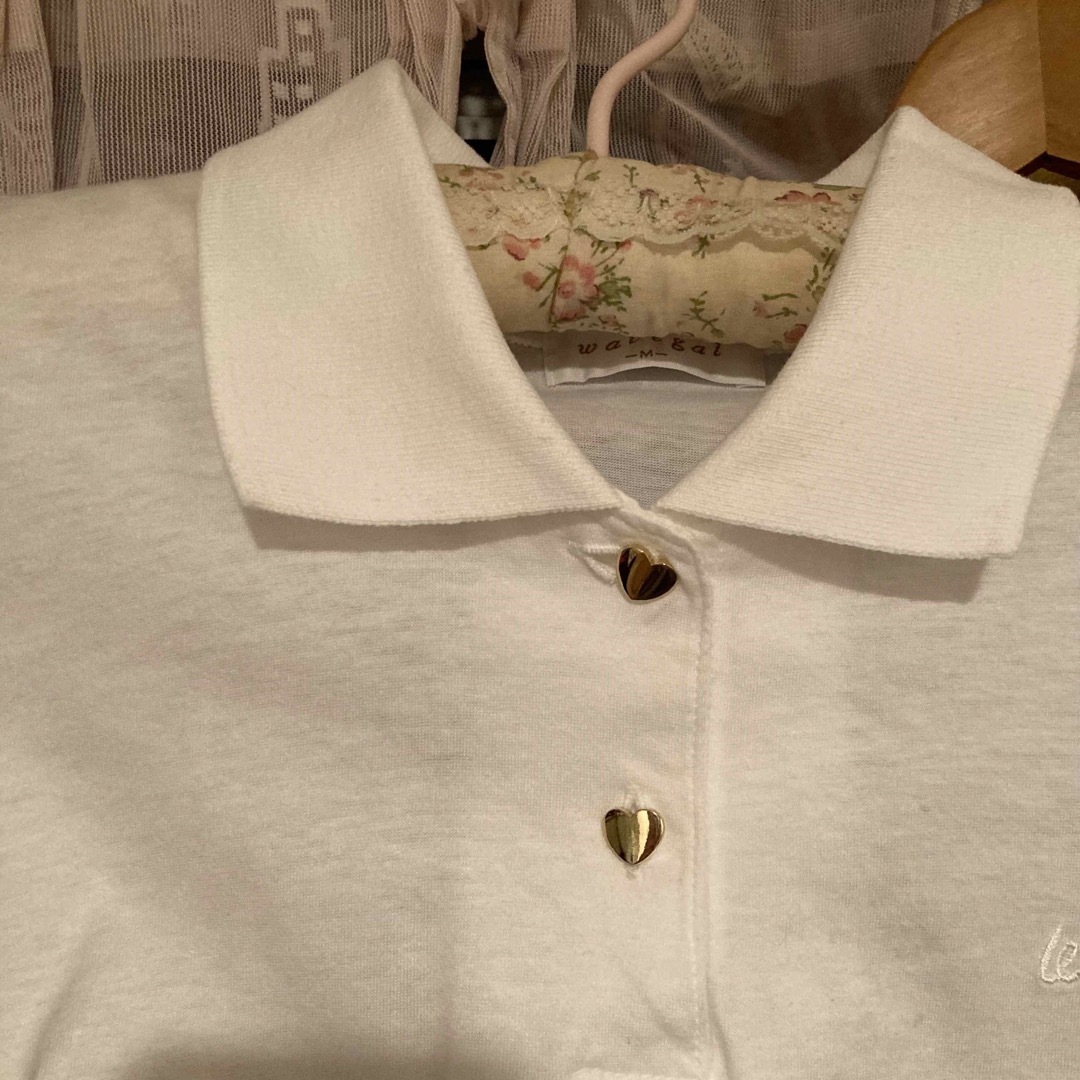 Lochie(ロキエ)のvintage lovely heart shirt レディースのトップス(シャツ/ブラウス(半袖/袖なし))の商品写真