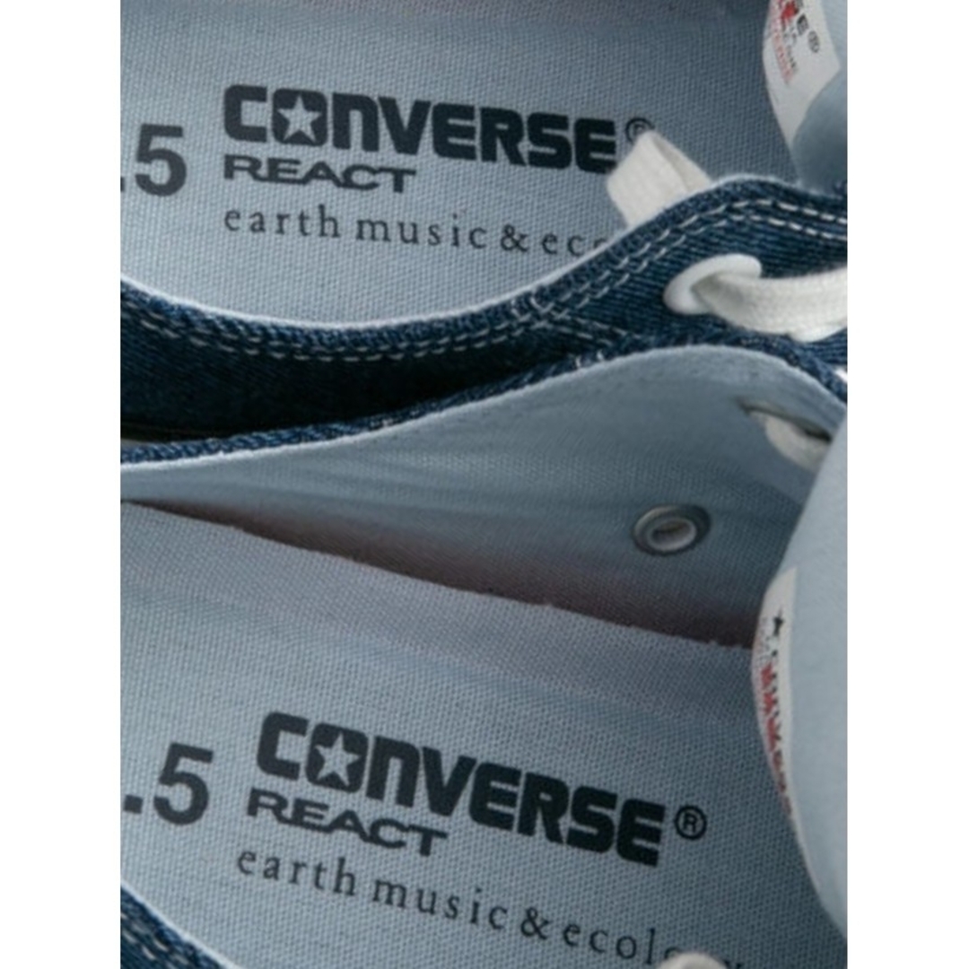 earth music & ecology(アースミュージックアンドエコロジー)のアースCONVERSE×earth ALLSTAR 100 OXインディゴ レディースの靴/シューズ(スニーカー)の商品写真