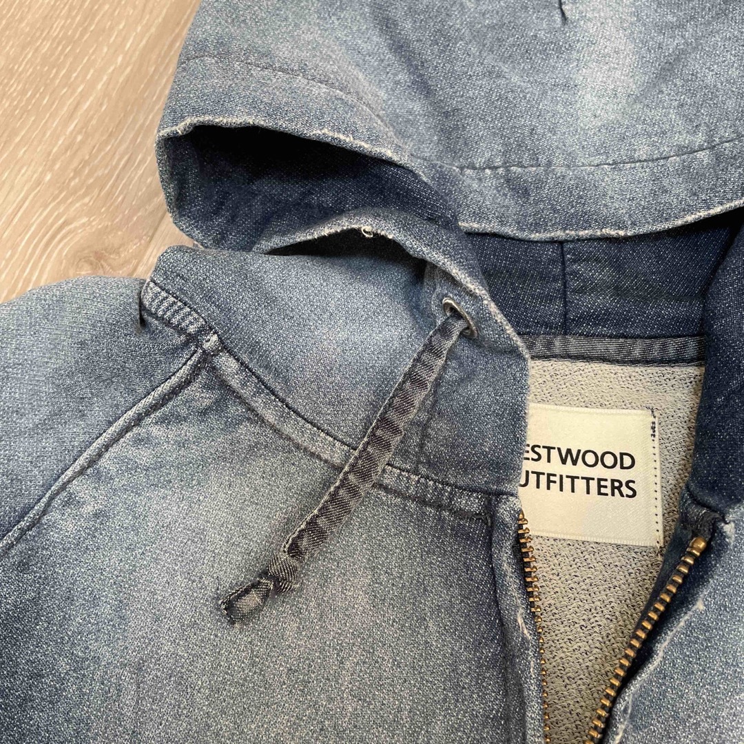 Westwood Outfitters(ウエストウッドアウトフィッターズ)のWESTWOOD OUTFITTERS  デニムパーカー　 レディースのジャケット/アウター(Gジャン/デニムジャケット)の商品写真